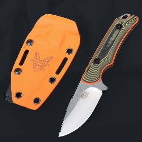 Benchmade Butterfly Straight Blade Fixed Full Tang Knife With K Sheath UD408771